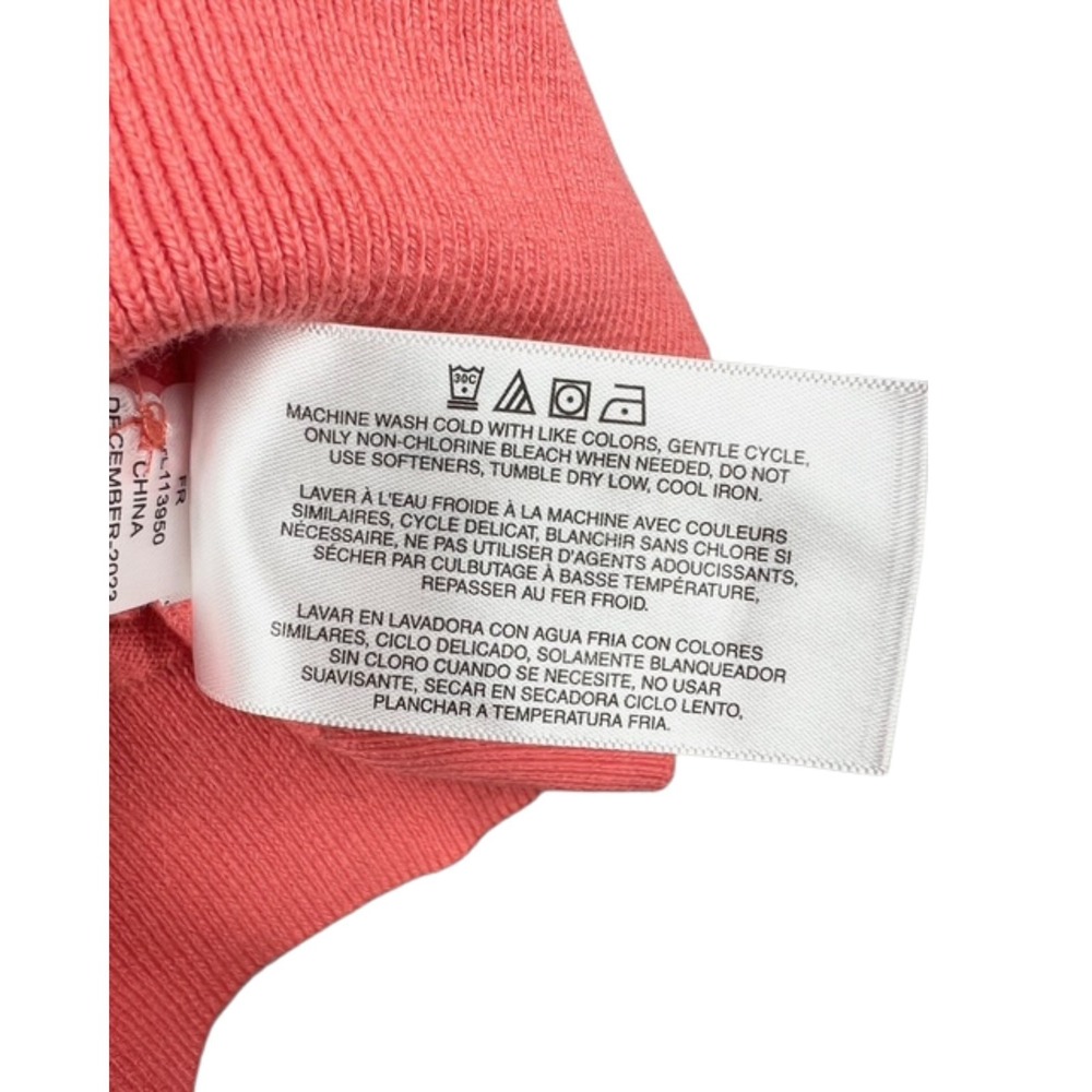 Greg Norman Cardigan Sweater Womens XXL Coral Pink Button Front Knit Top Golfing - Picture 6 of 7